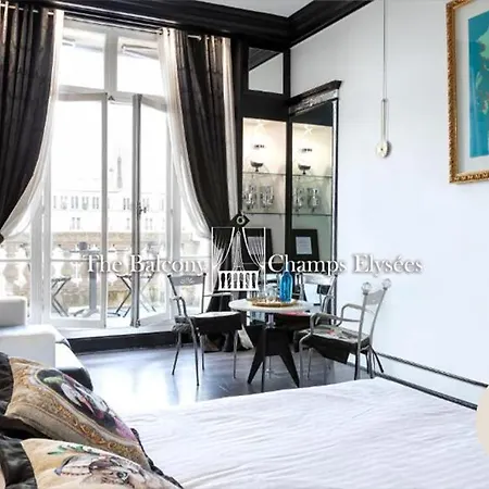 Apartment Balcony -view -champs Elysees Paris