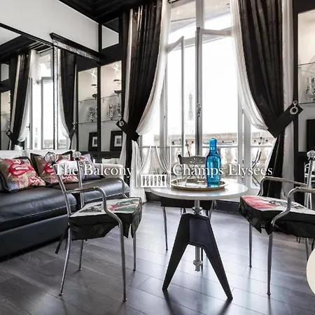 Balcony -view -champs Elysees * 巴黎