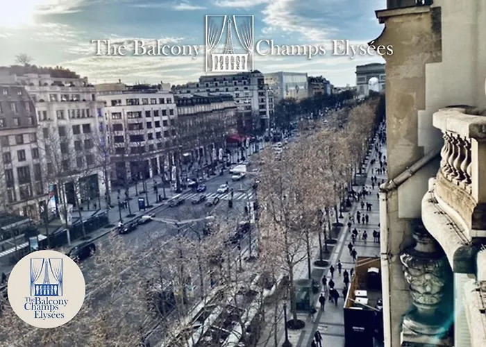 Apartmán Balcony -view -champs Elysees Paříž