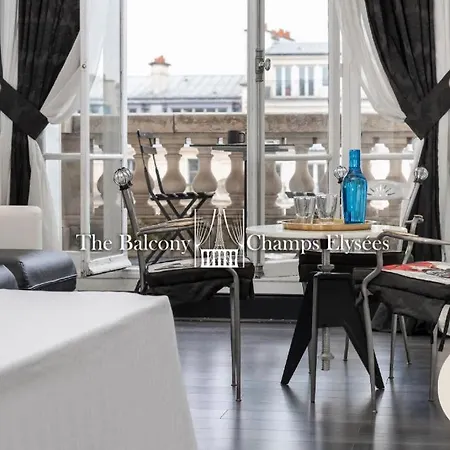 Balcony -view -champs Elysees 아파트 *
