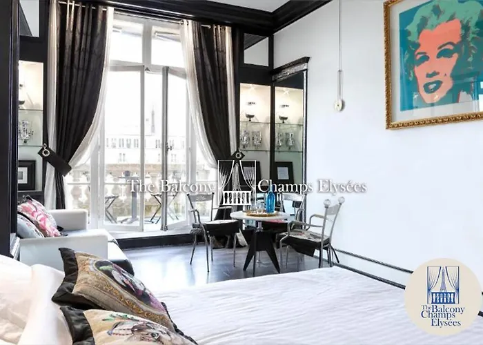 아파트 Balcony -view -champs Elysees 파리