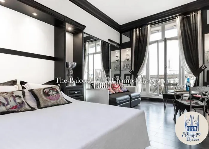 아파트 Balcony -view -champs Elysees